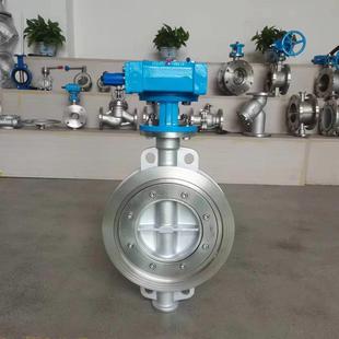 厂家供对夹式 蝶阀材质304 不锈钢涡轮硬密封蝶阀型号D373W 16P