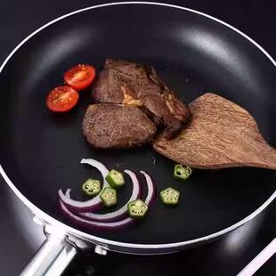 宏海覆底煎锅平底不沾锅铝合金家商用煎蛋锅煎饼锅牛排煎锅煎盘