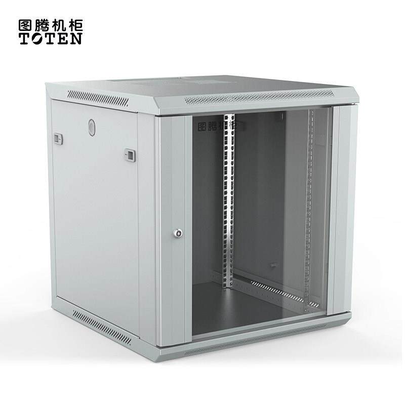 图腾60X60X63CM挂墙机柜 12U深60公分 原装黑色与灰白色双选择