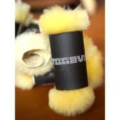 澳洲进口皮毛一体化真毛抛光手套原装 皮带皮包保养及去污 皮鞋