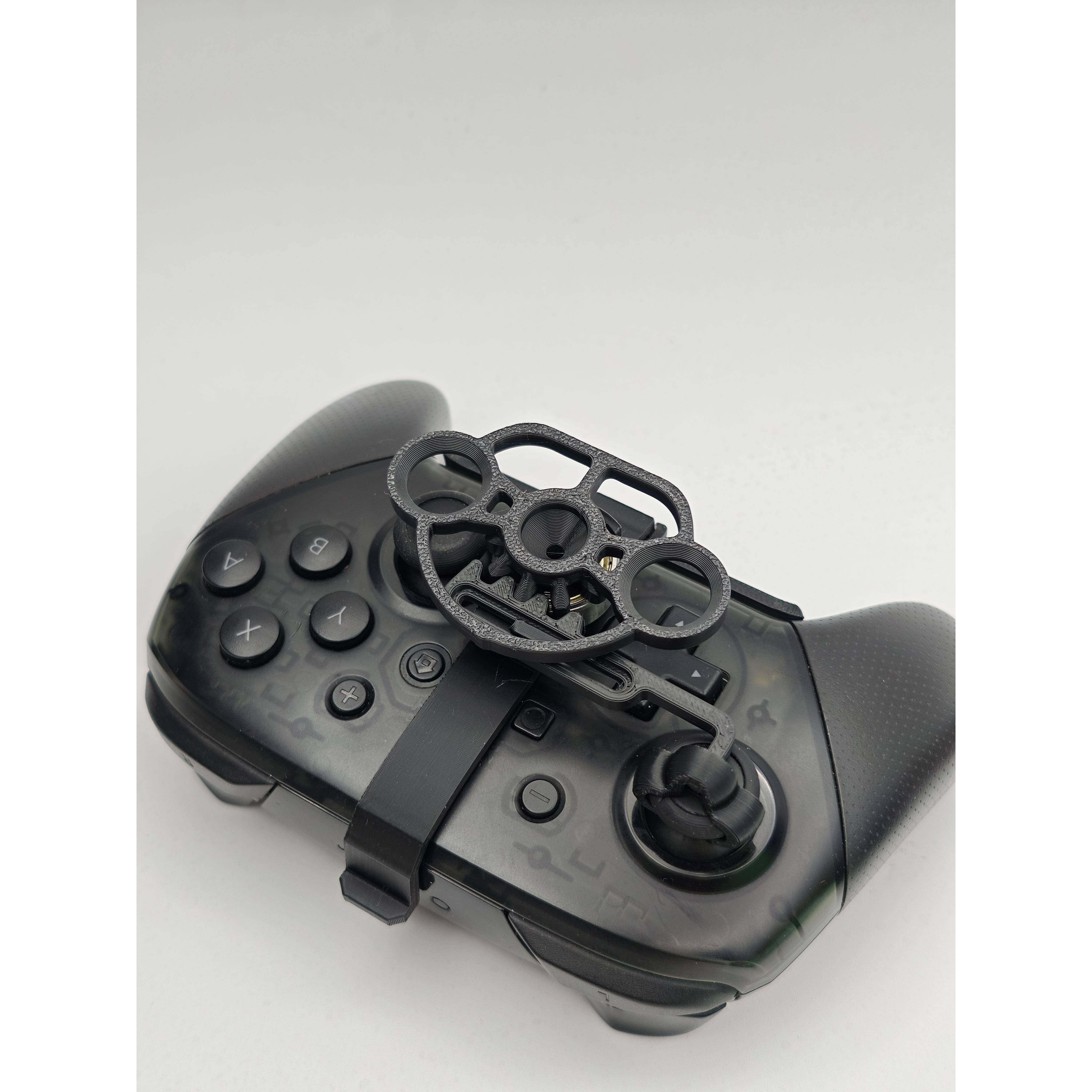 switch pro 3d打印手柄PC赛车游戏彷真模拟驾驶器 方向盘 转向盘