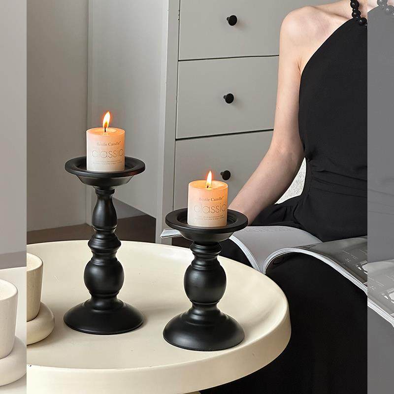 复古烛台香薰蜡烛美式浪漫摆件蜡烛台餐桌装饰品家用烛光晚餐道具,家居饰品,桌面摆件,淘宝优惠券,粉丝福利购,淘宝优惠卷