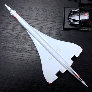 1：200比例合金飞机法航英航超音速协和式客机民航机成品金属模型