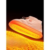 暖脚宝户外居家办公暖脚器 充电可行走防滑电暖鞋 冬季 发热加热棉鞋