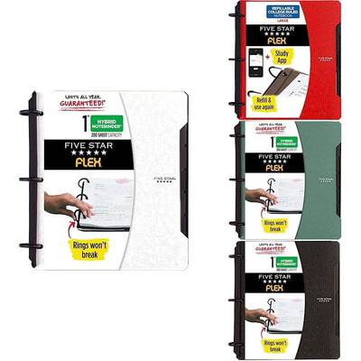 MEAD 29328 美德FIVE STAR美式1英寸三孔活页夹29.2x27.3cm