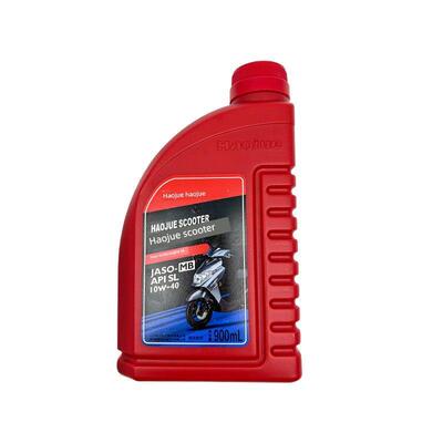 豪爵红瓶MB踏板车专用机油900ML 10W-40SL ESS125发动机专用机油
