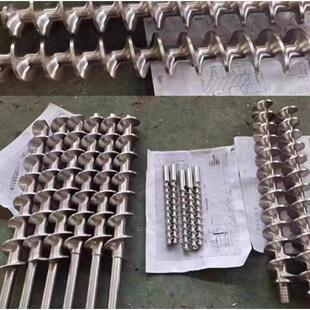 挤出螺杆机筒送料螺杆异型螺杆尼龙螺杆色母机螺杆舟山单螺杆