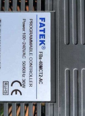 永宏PLC(FBS-40MAT2-AC,拆机一个成色如图所示