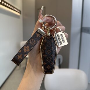 适用于奇瑞iCAR03钥匙套2024款03T舒享家eq7高档老花V23汽车包扣