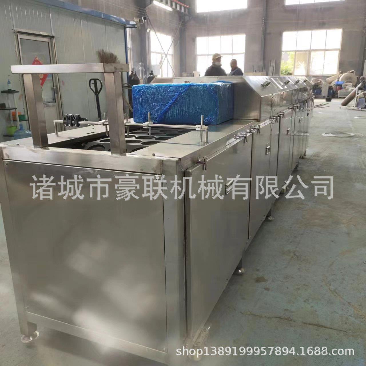 豪联商用大型煎蛋机续式煎荷包规蛋连493备产量格按需定设制