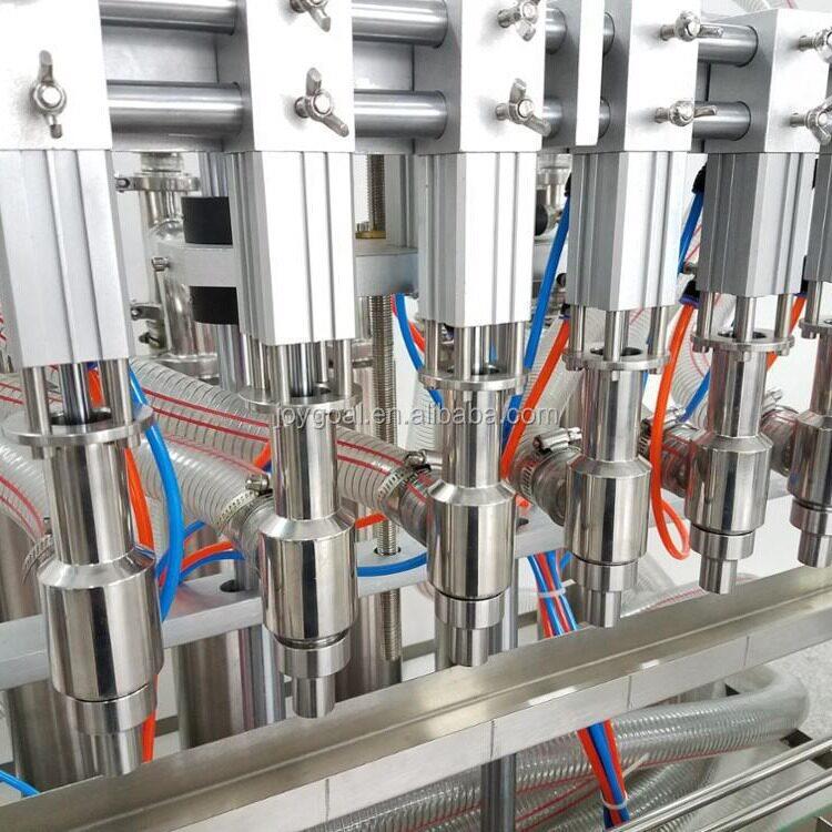 PZ-6全自油动量灌定装盖贴标玻璃苹酱料酒果醋液体扣装机生产线