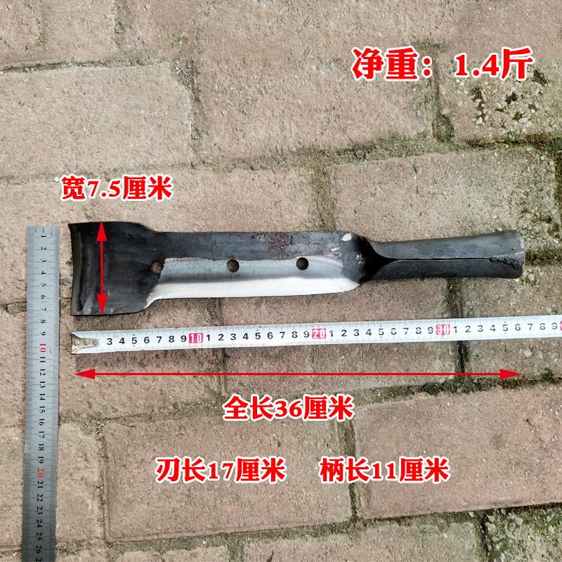 弹簧钢锻打户外砍柴挖洞刨土放夹钻山铲多功能便携式一体农用工具
