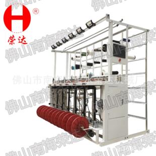 工厂直销针通机单锭单控张力统一自动卷绕盘头包芯绳机