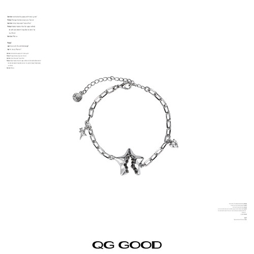 时尚星缘手链女款夏季原创新款高级感小众独特甜酷风精致手饰