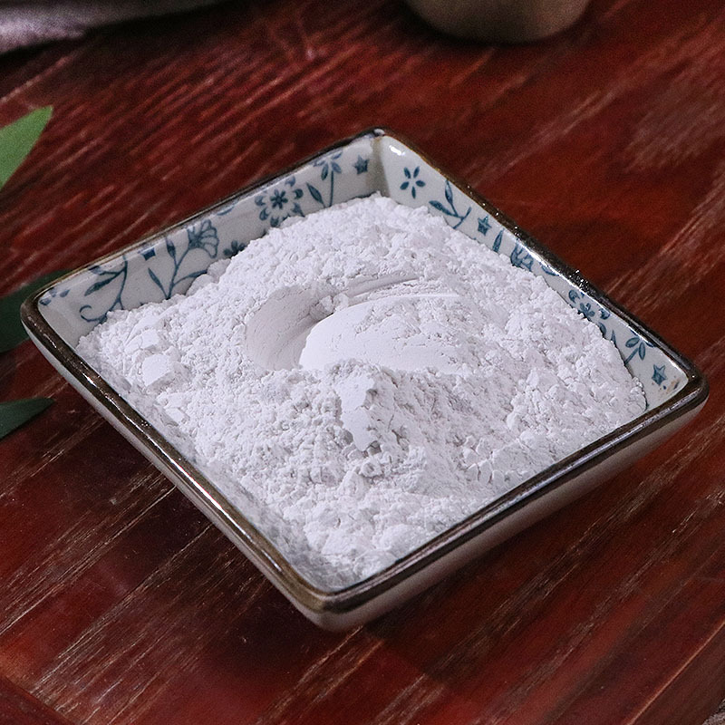 食用生石膏粉医用中药材店铺熟石膏粉做豆腐用的点豆腐的石膏500g