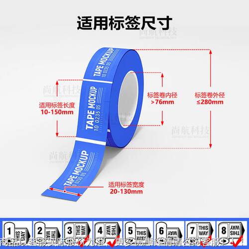 ZONESU全自动桌面式分贴标机 薄膜袋自N封袋厚卡平片页IKX面连续