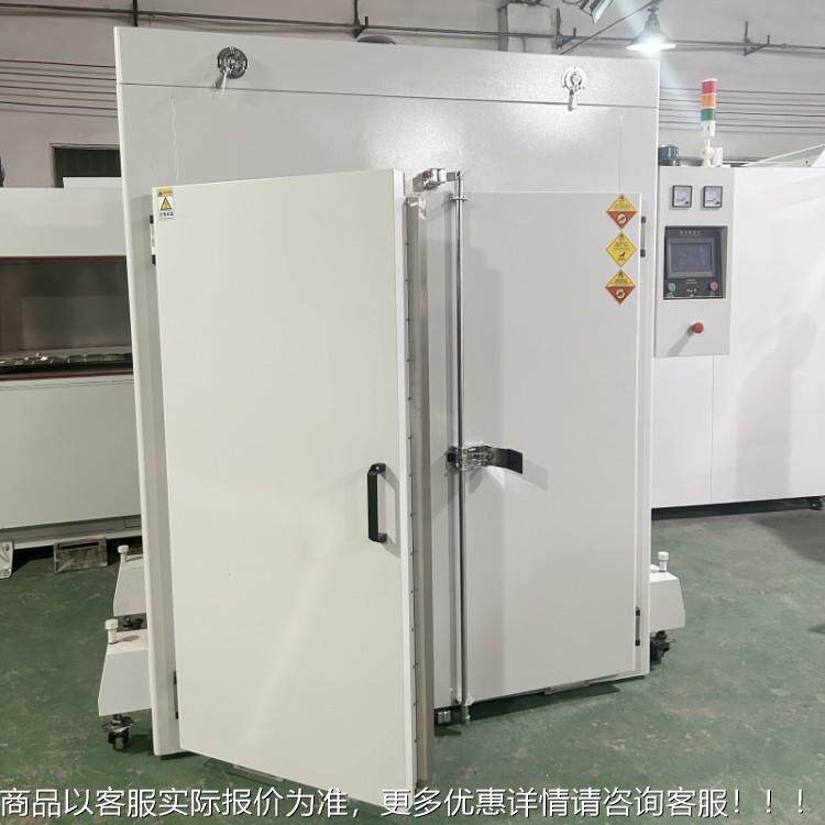 标LUCI智能PC推车烤箱 双门非触摸烤箱 屏新能源行业用烘箱厂家