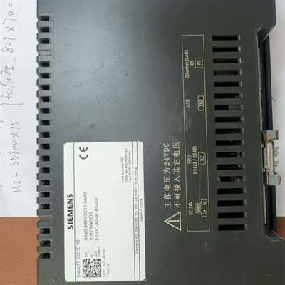 议价西门子SMART 700 IE V3触摸屏，型号6AV6 6维修