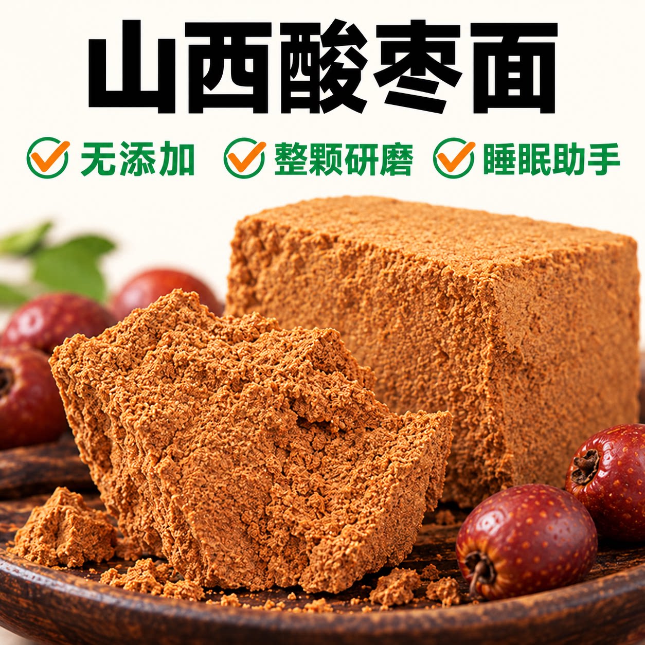 无添加纯天然！山西特产酸枣面
