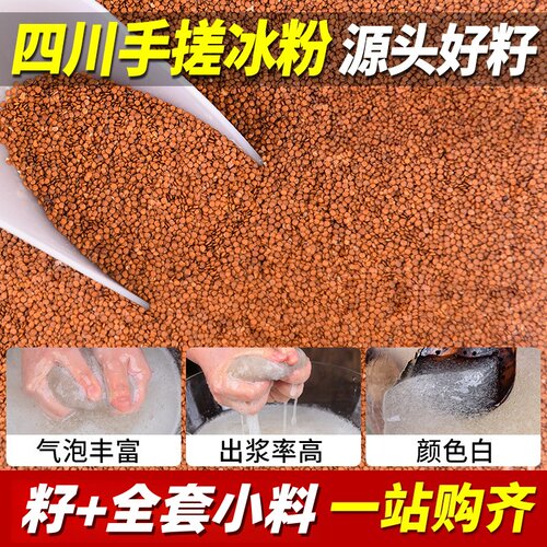 正宗四川特产冰粉籽新手易操作