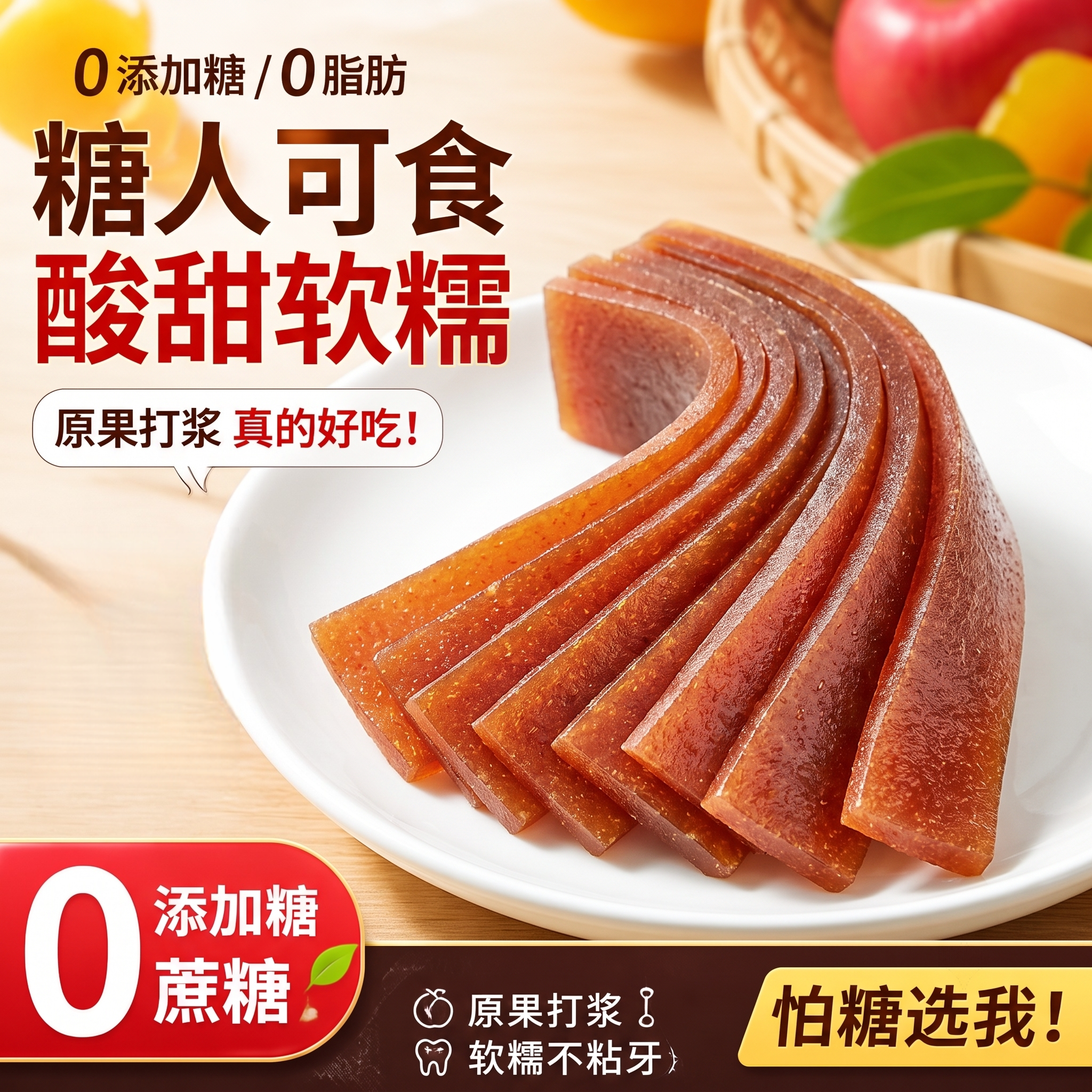 99%糖人回购零食！木糖醇山楂卷