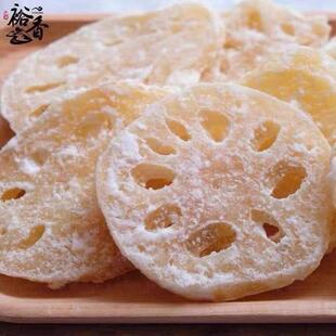 冰糖莲藕片潮汕风味糖藕片喜糖年货蜜饯干果办公休闲零食老式手工