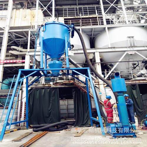石灰石粉脉冲除尘气力吸灰机饲料颗粒气力输送机一机多用型