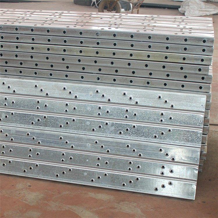 冲孔踏板热镀锌建筑钢跳板耐用防滑耐磨防沙大量现货新型钢跳板