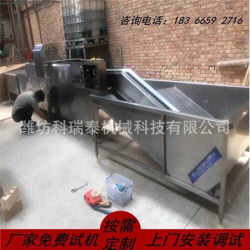 鸡蛋清洗光检风干喷油喷码重量分级一体机按需定制洗蛋机流水线