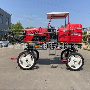 厂家果园风送打药机履带自走式打药机水旱两用喷杆喷药机