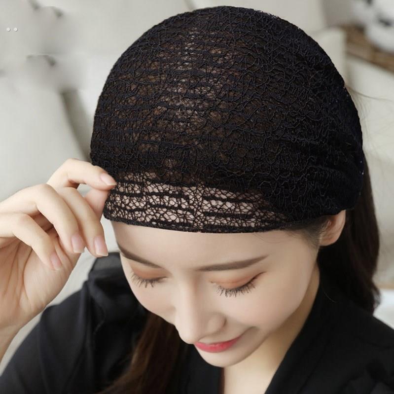 白头发遮盖神器夏天遮白发帽遮额头白发神器回族盖头日常头箍发饰
