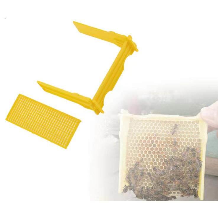 现货蜂箱泡沫饲喂器3框塑蜜蜂育王箱巢础养蜂工具