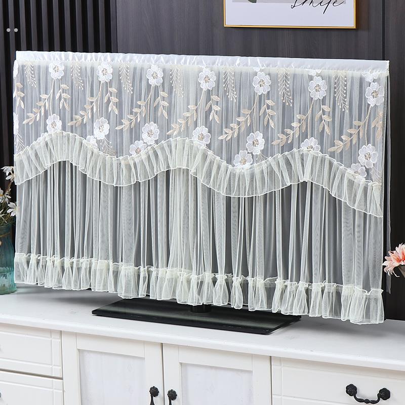 2025新款轻奢电视机剧防尘罩套60寸65寸75遮盖布盖电视机的防尘布