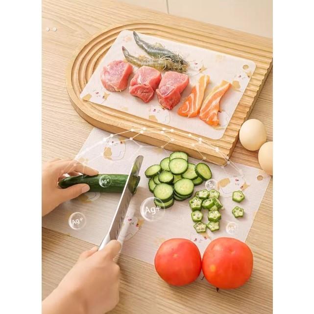 一次性菜板砧板纸厨房垫板辅食切菜案板抗菌pe粘板垫防滑户外便携