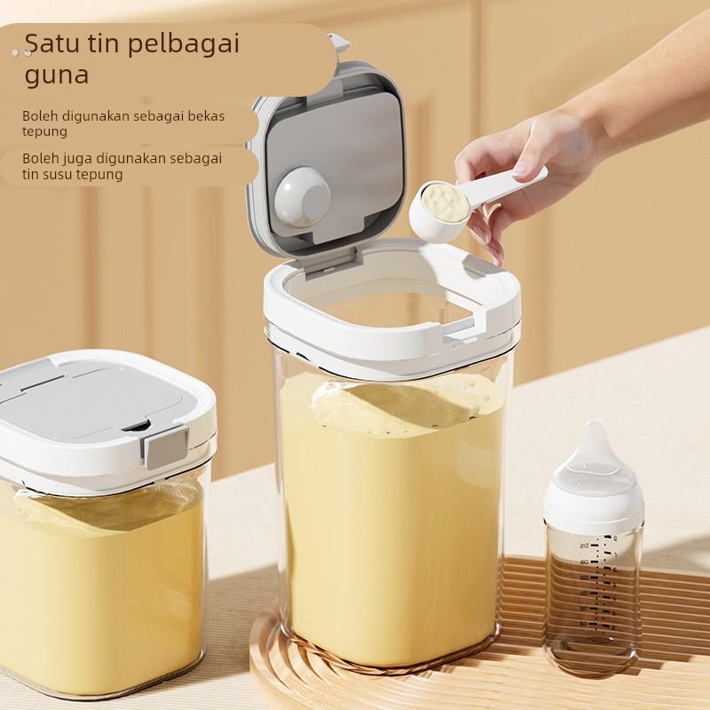 密封罐食品级罐子咖啡粉奶粉罐塑料茶叶家用分装盒便携外出厨房