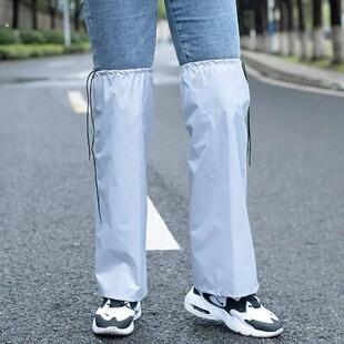 防雨裤腿套加长下半身雨衣护腿套防水裤子防风骑行成人男女裤管套