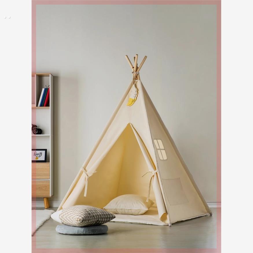 野餐帐篷郊游用品春游小帐篷便捷三角印第安ins网红拍照道具野炊