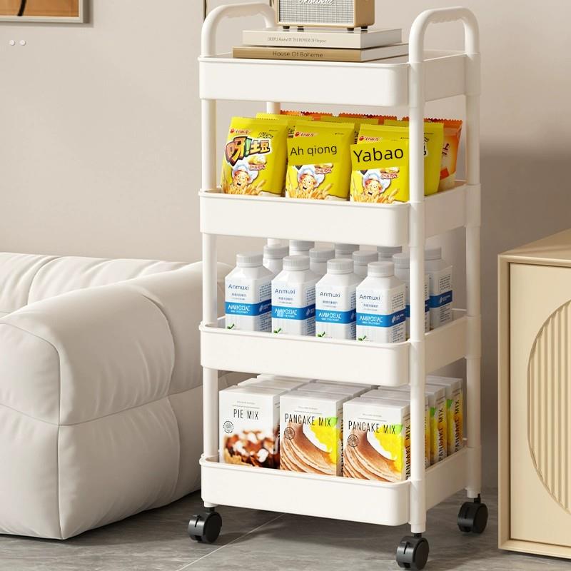 多层小车，落地储物架，厨房浴室，移动零食浴室，床边储物柜