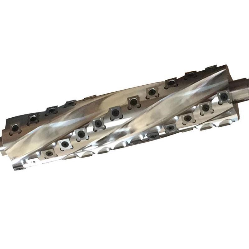 振邦螺旋刀轴平刨压刨双面刨改装舍弃式木工螺旋刨刀合金刀片刀头