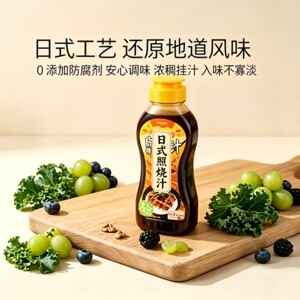 农科院照烧汁无添加日式儿童照烧鸡腿寿司鳗鱼低脂肪宝宝盖饭酱汁