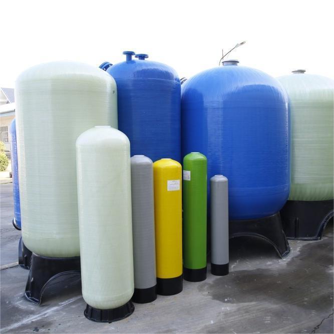 大型多介质过滤器玻璃钢罐精密除铁锰活性炭石英砂过滤系统吨