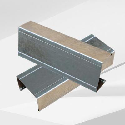 厂家直发现货隔墙热镀锌C型防锈轻钢100竖向龙骨7515轻型防火轻质