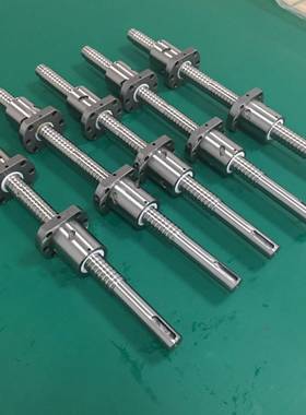 正反牙滚珠丝杆研磨SFUR1204/1205/1210/1605/1610/1620法兰型