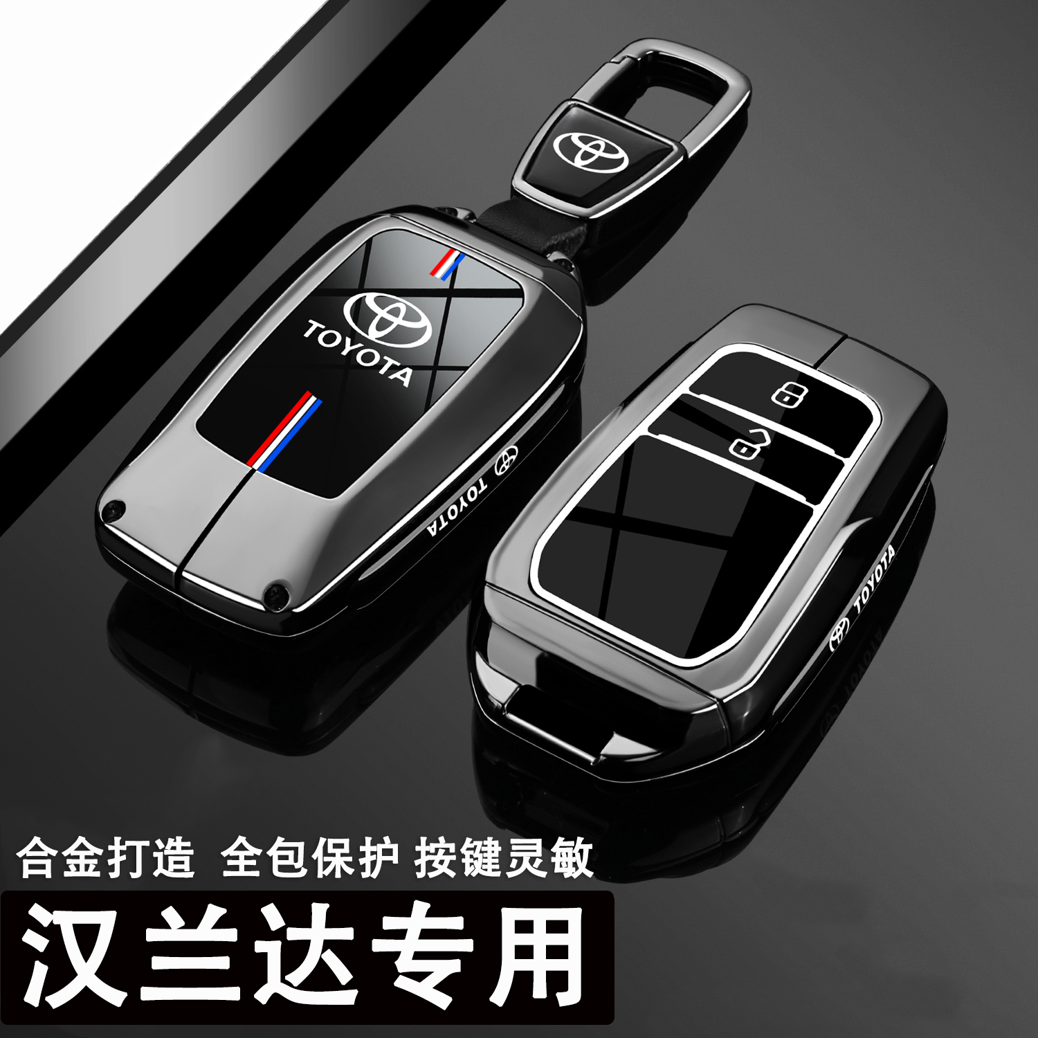 15-2026款汉兰达钥匙套双擎四驱尊贵豪华两驱精英至尊版专用壳扣4