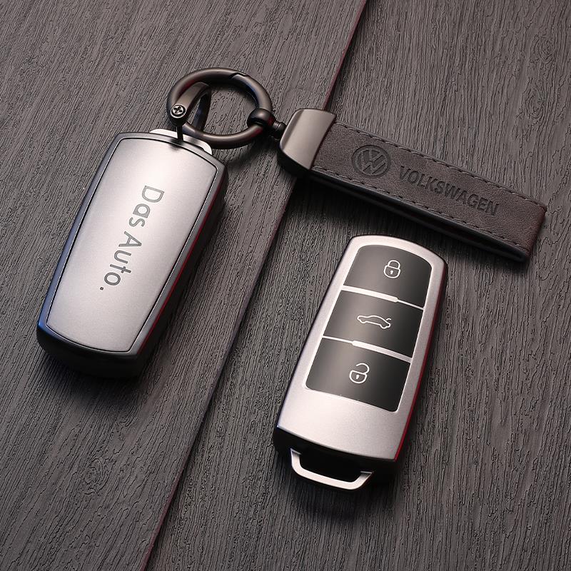 大众迈腾b7钥匙套老款CC一键启动12/13/15款17款汽车专用男女扣壳