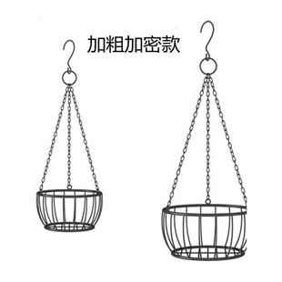铁艺垂吊挂篮吊篮 悬挂式吊盆 吊挂花架 绿萝吊兰盆挂架 挂式花盆