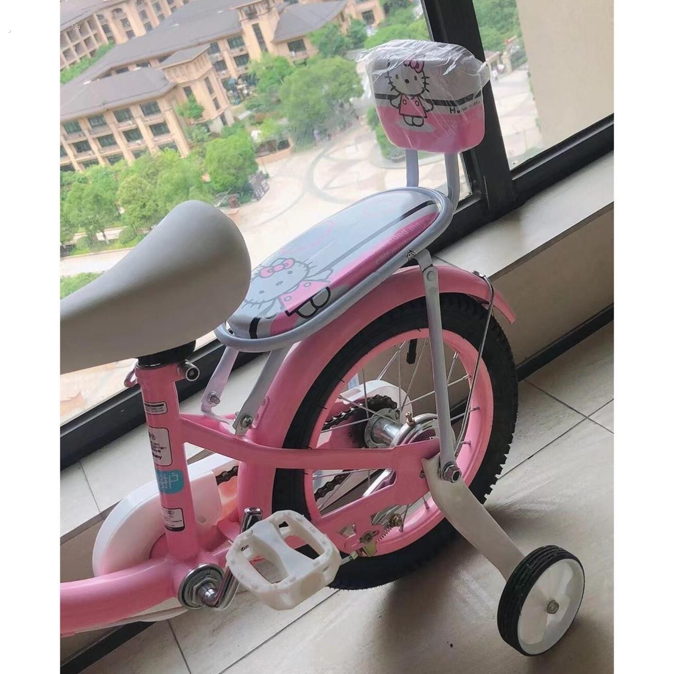 儿童单车后座架自行车座椅带靠背12/14寸小孩车货架载人尾架加装