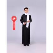 三句半表演装 相声服大褂演出服民国长衫 长袍中国风马褂五四青年装