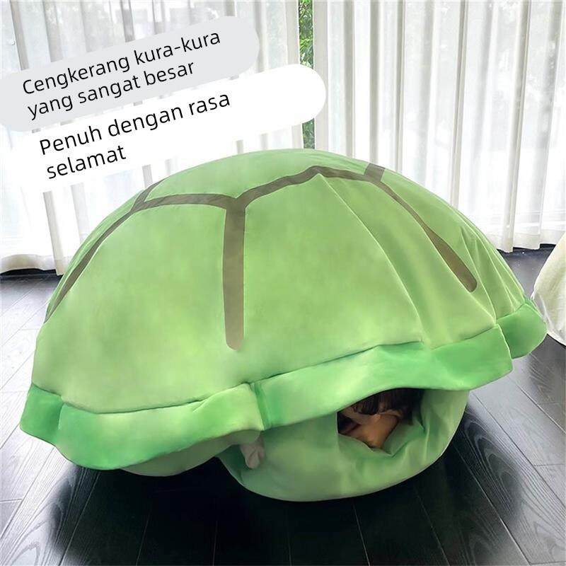 赵露思同款网红玩偶大乌龟壳睡袋成人儿童可穿戴抱枕睡觉懒人抱枕