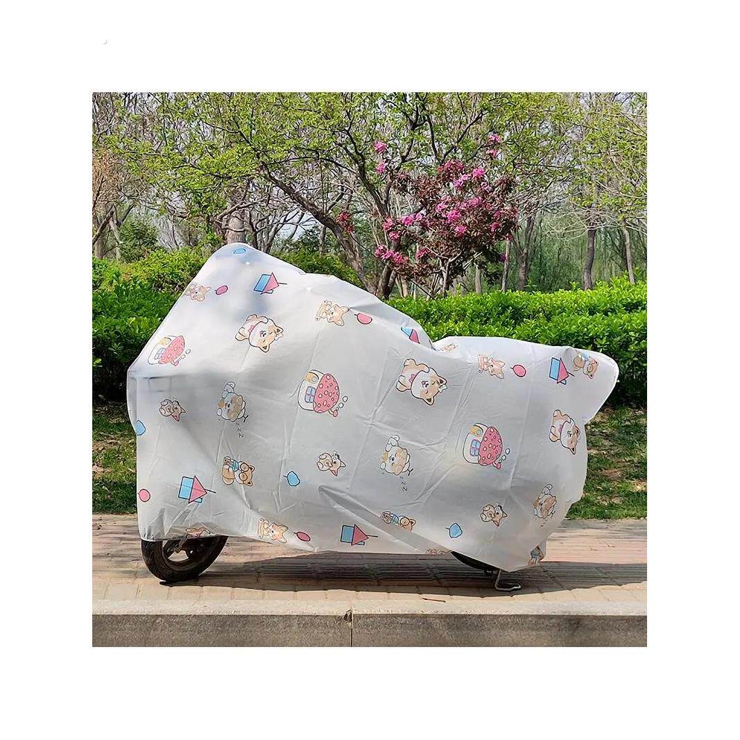 山地自行车防尘防水防晒罩电动车罩子一次性公路单车衣防雨保护套